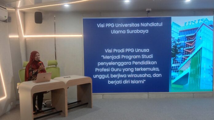 Dua Ribu Lebih Mahasiswa PPG Unusa Ikut Orientasi Tahap I, Pentingnya Pendidikan Karakter di Era Digital (foto : ist)