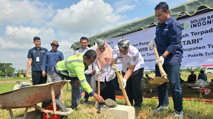 Terapkan Ekonomi Sirkular, Solusi Bangun Indonesia Membangun TPST untuk Pengelolaan Sampah Bernilai Tambah (foto : ist)