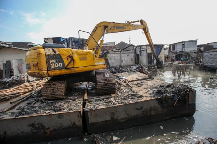 Normalisasi Sungai Kalianak Dikebut, Pemkot Surabaya Target Tuntas Sebelum Musim Hujan (foto : ist)